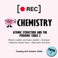 Atomic Structure & the Periodic Table 2