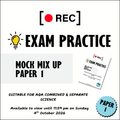Weekly GCSE Science Exam Practice – Mock Mix Up