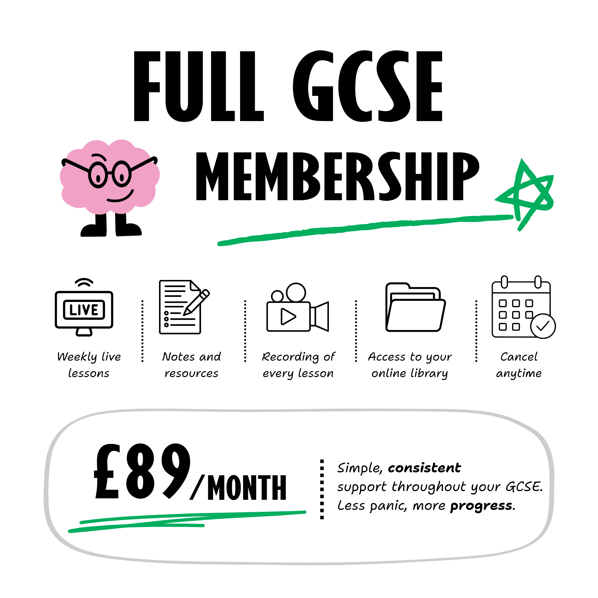 Full GCSE Membership