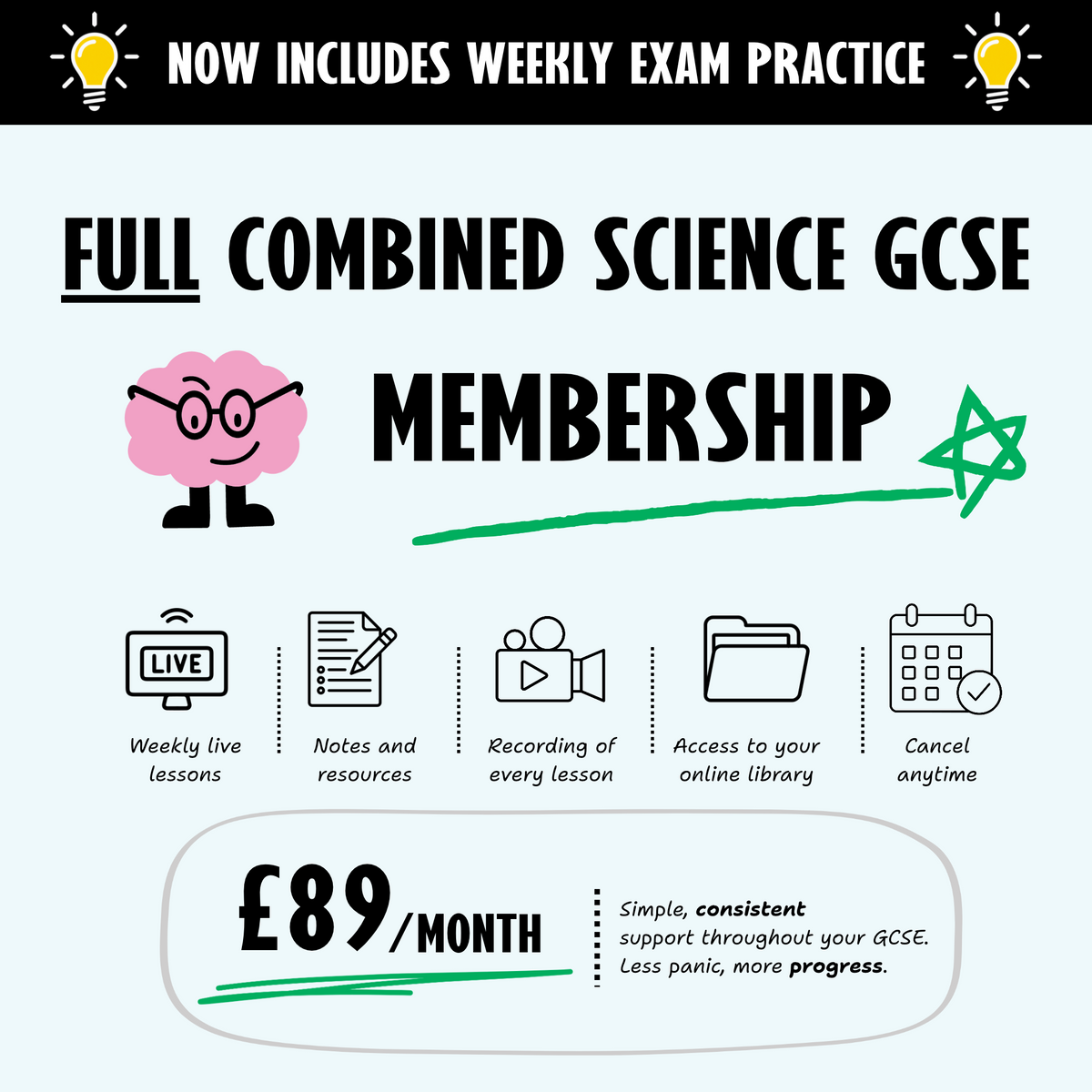 Full Combined Science GCSE Membership