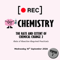 The Rate and Extent of Chemical Change 2